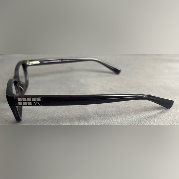 Armani Exchange AX 3008 Black Eyeglasses Frames 49-15-135 - Picture 3 of 6
